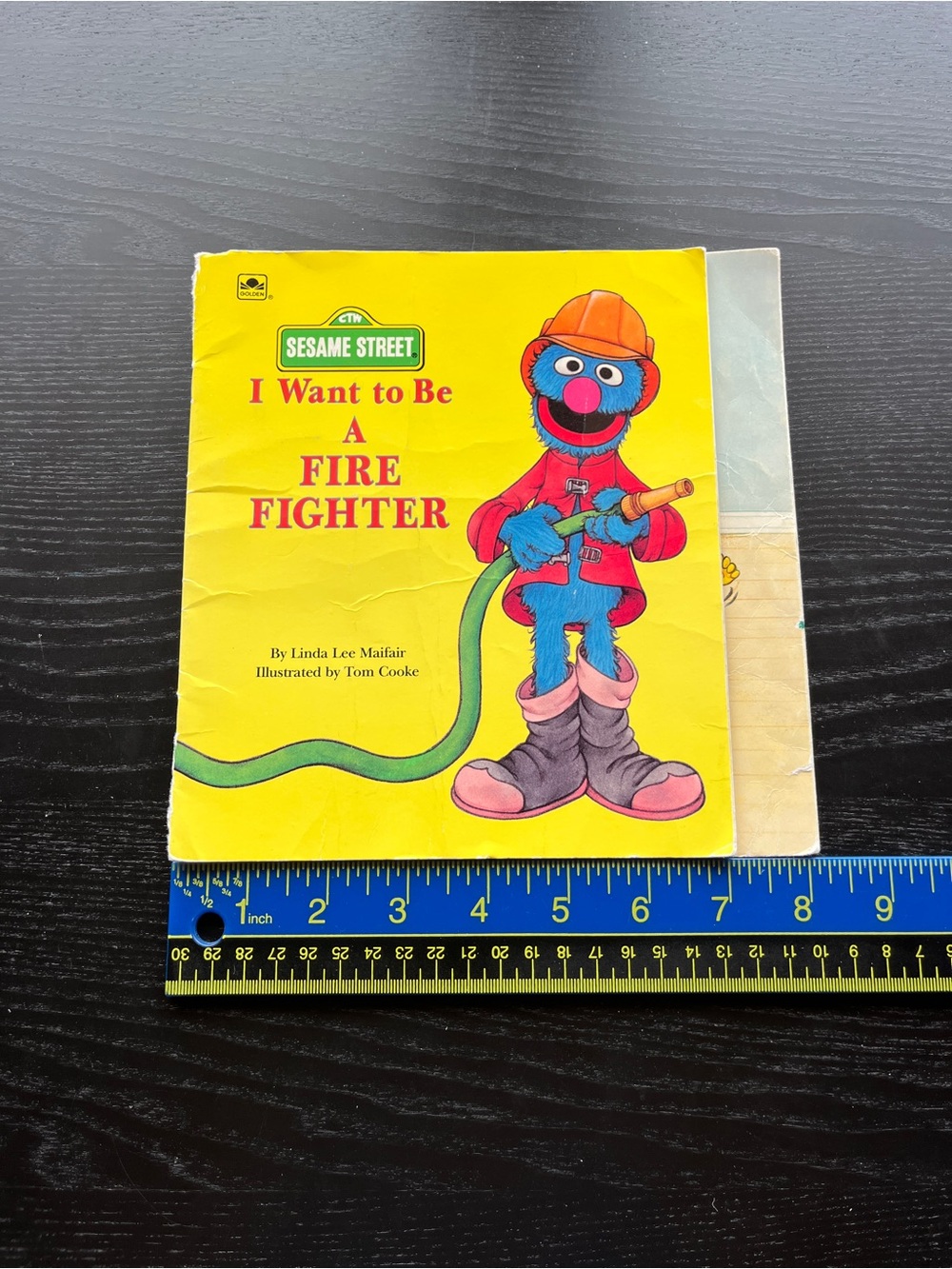 Vintage Sesame Street Golden Books Lot Grover Firefighter Ernie Bert - Picture 6 of 14